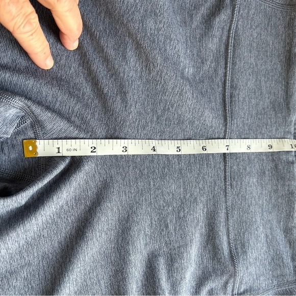 Outdoor Voices leggings. Excellent condition. Blue/grey heathered color. Size L - Picture 9 of 10